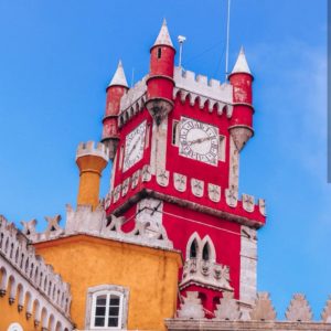 On the road in Portogallo: Sintra Palacio da Pena