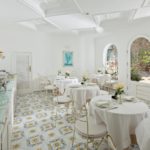 sala colazione salotto comune Hotel Canasta Capri