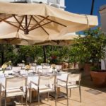 giardino colazione salotto comune Hotel Canasta Capri