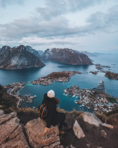 Reinebringen cima Reine Isole Lofoten Eleutha - Miglior Itinerario di 3 giorni alle Isole Lofoten