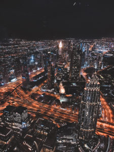 vista dal Burj Khalifa 