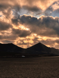 playa del cofete fuerteventura tramonto