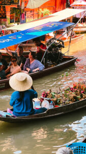 Damnoen Floating Market Bangkok gita