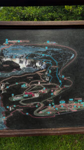 percorsi Iguazu lato argentino mappa Come vistare le cascate di Iguazú 